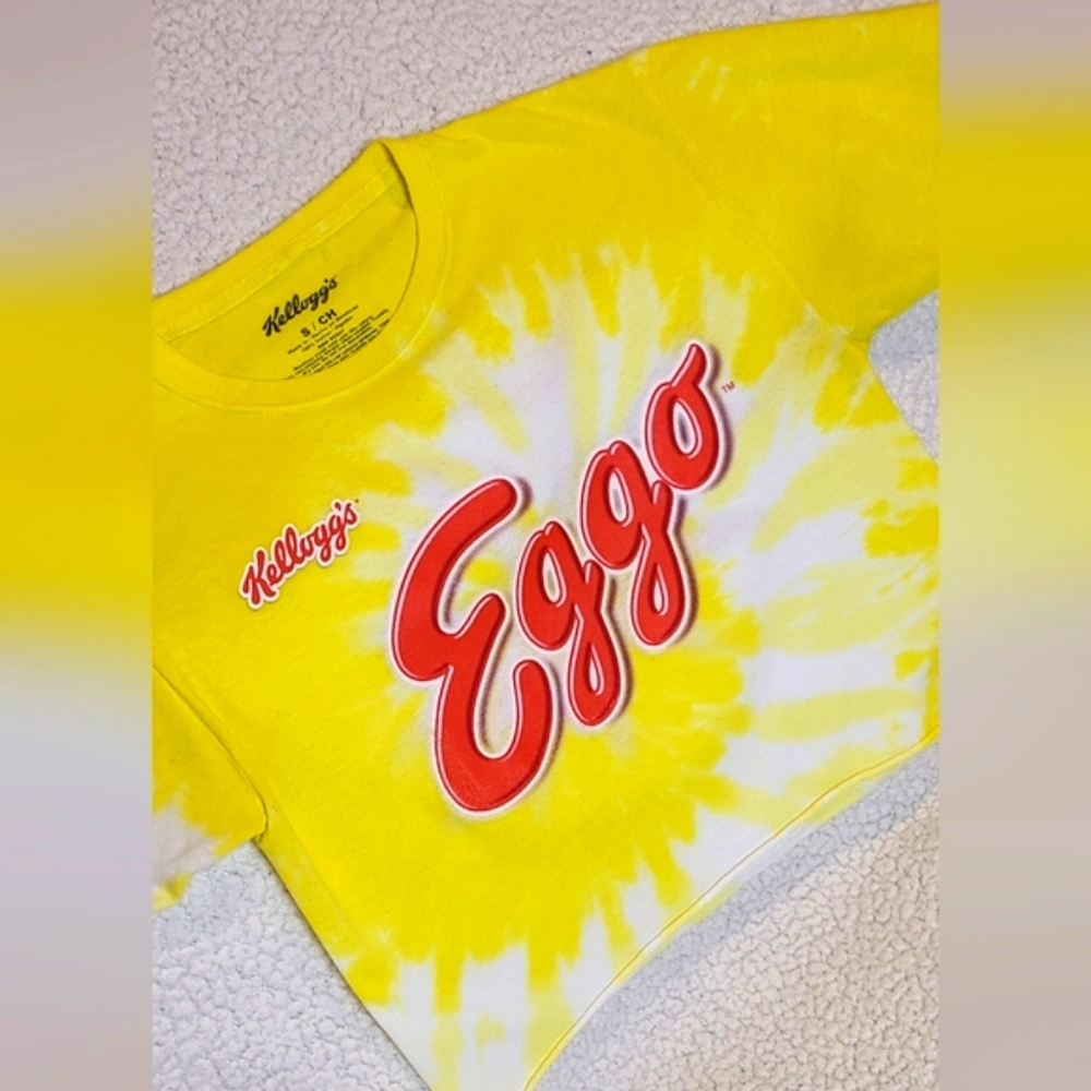 Kelloggs Eggo Waffles Crop Top/T-shirt